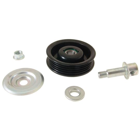 0187-GX110 Tensioner Pulley, v-ribbed belt