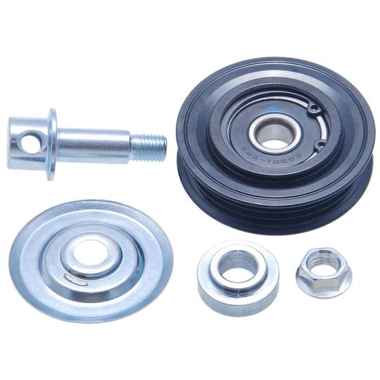 0187-NHW20 Tensioner Pulley, v-ribbed belt