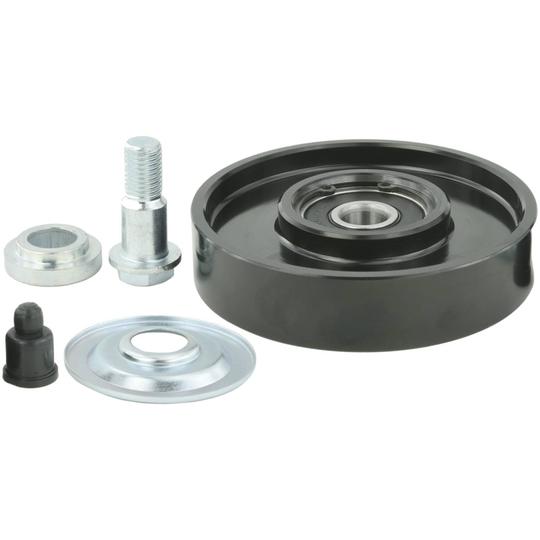 0188-VDJ200 Deflection/Guide Pulley, v-ribbed belt