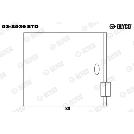 02-8030 STD Bush, rocker arm
