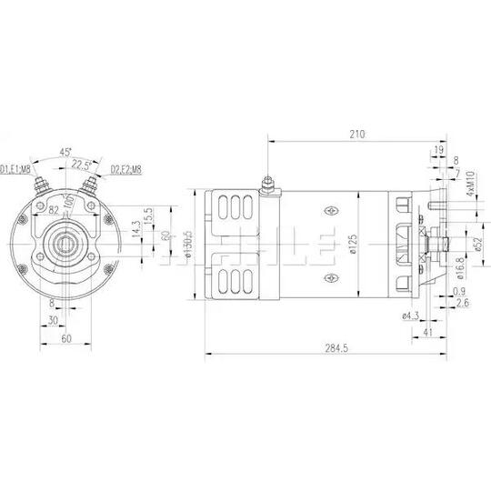 028 PI 00125 000 Piston