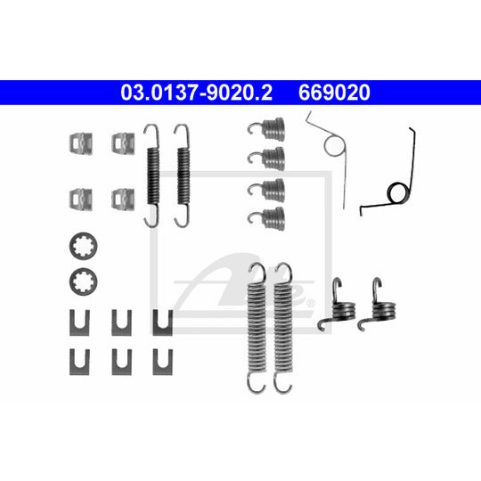 03.0137-9020.2 Accessory Kit, brake shoes