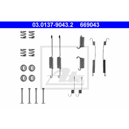 03.0137-9043.2 Accessory Kit, brake shoes