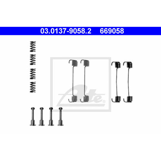 03.0137-9058.2 Accessory Kit, parking brake shoes