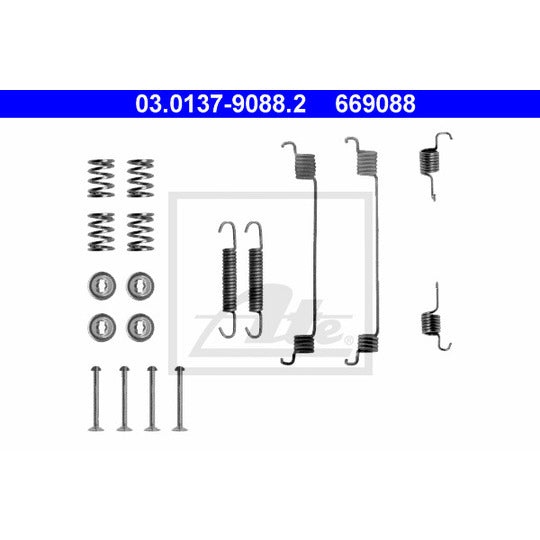 03.0137-9088.2 Accessory Kit, brake shoes