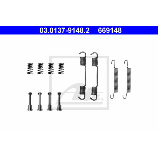 03.0137-9148.2 Accessory Kit, parking brake shoes