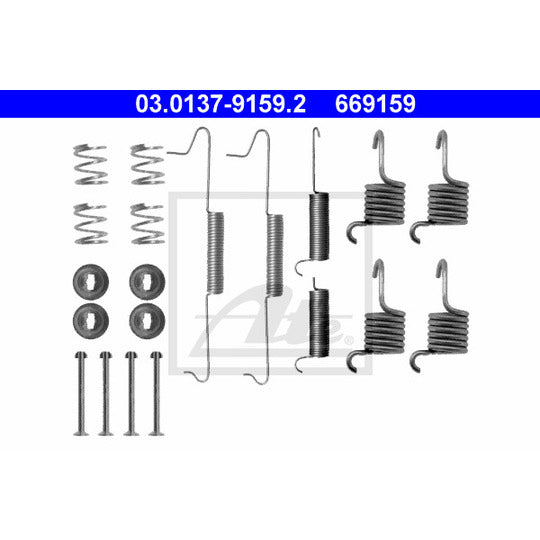 03.0137-9159.2 Accessory Kit, brake shoes