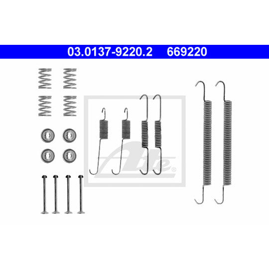 03.0137-9220.2 Accessory Kit, brake shoes