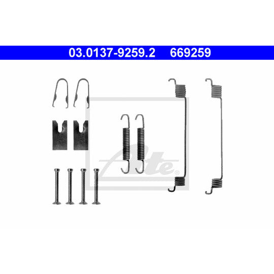 03.0137-9259.2 Accessory Kit, brake shoes