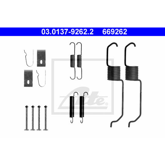 03.0137-9262.2 Accessory Kit, brake shoes