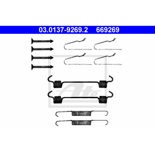 03.0137-9269.2 Accessory Kit, parking brake shoes