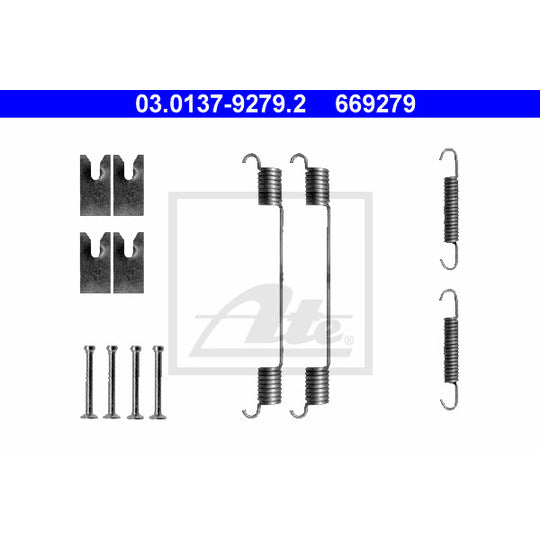 03.0137-9279.2 Accessory Kit, brake shoes