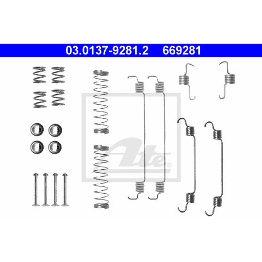 03.0137-9281.2 Accessory Kit, brake shoes