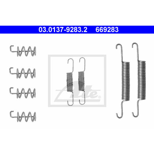 03.0137-9283.2 Accessory Kit, parking brake shoes