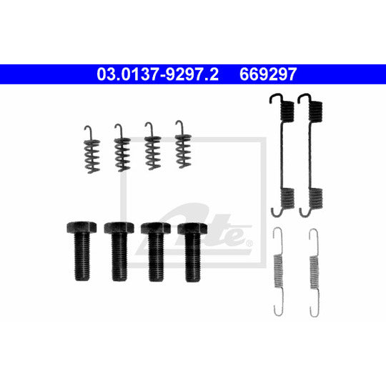03.0137-9297.2 Accessory Kit, parking brake shoes