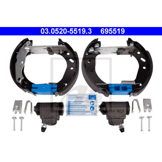 03.0520-5519.3 Brake Shoe Set