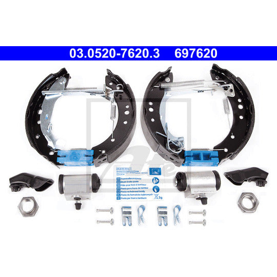 03.0520-7620.3 Brake Shoe Set