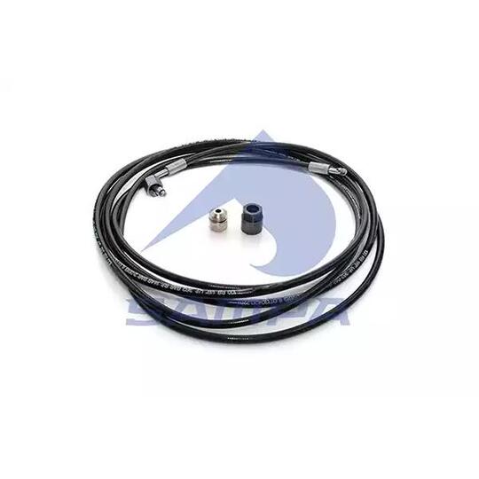 031.131 Hose Line, driver cab tilt unit