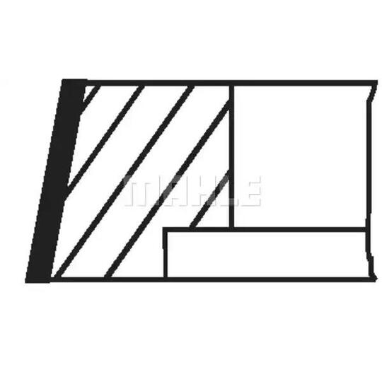 099 33 N0 Piston Ring Kit