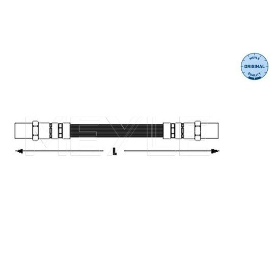 100 611 0012 Brake Hose