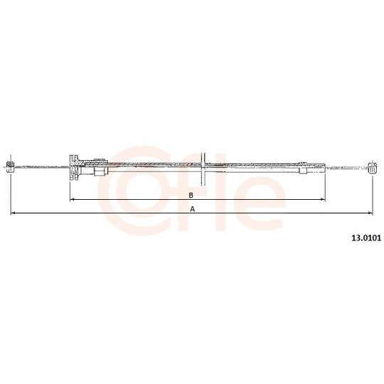 13.0101 Bonnet Cable
