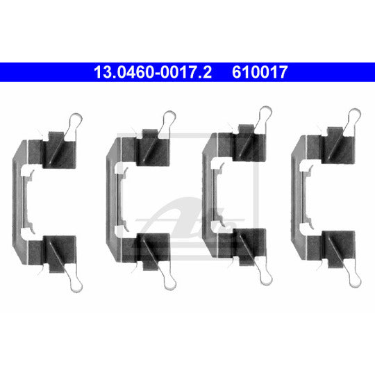 13.0460-0017.2 Accessory Kit, disc brake pad