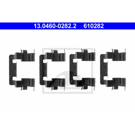13.0460-0282.2 Accessory Kit, disc brake pad