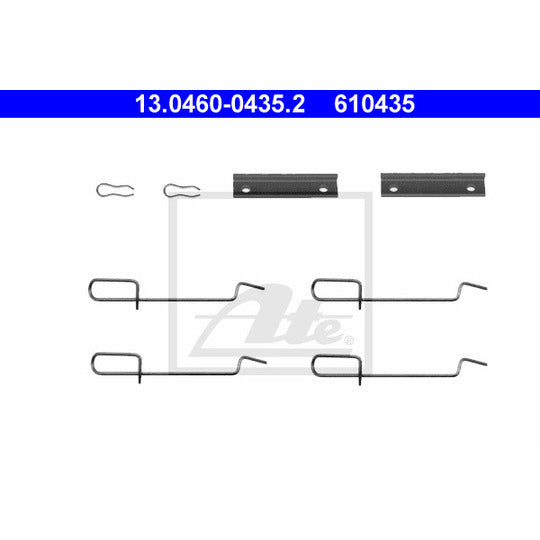 13.0460-0435.2 Accessory Kit, disc brake pad