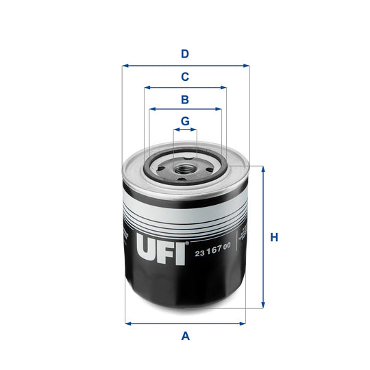 23.167.00 Oil filter