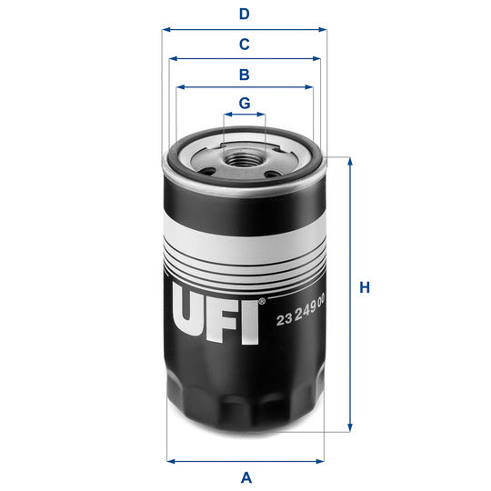 23.249.00 Oil filter