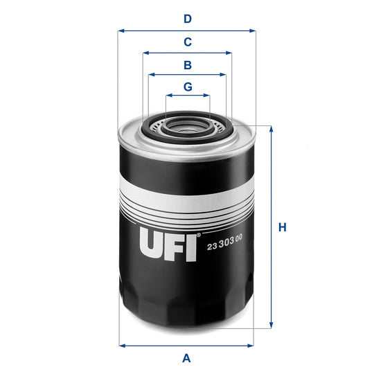 23.303.00 Oil filter