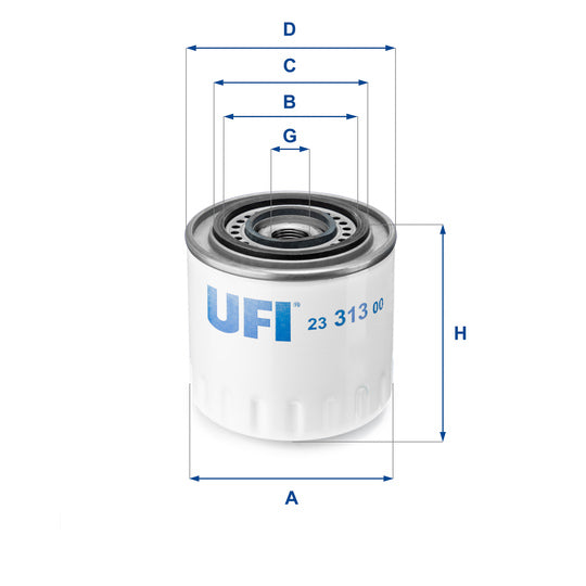 23.313.00 Oil filter