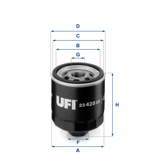 23.428.00 Oil filter
