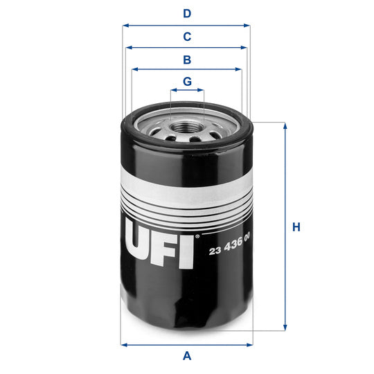 23.436.00 Oil filter