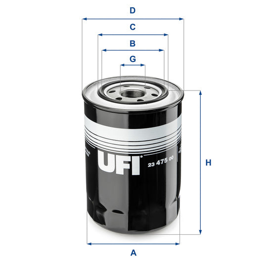 23.475.00 Oil filter