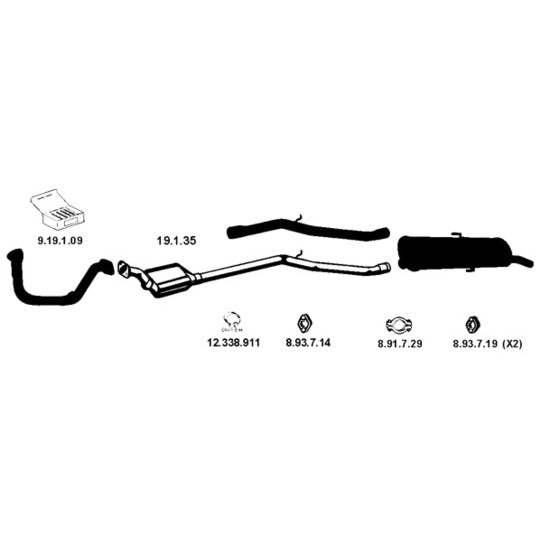 24.0101-3401.2 Accessory Kit, brake caliper