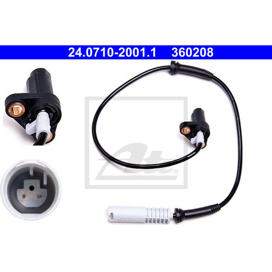24.0710-2001.1 Sensor, wheel speed