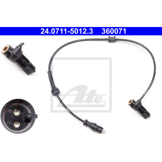 24.0711-5012.3 Sensor, wheel speed