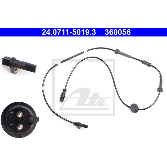 24.0711-5019.3 Sensor, wheel speed