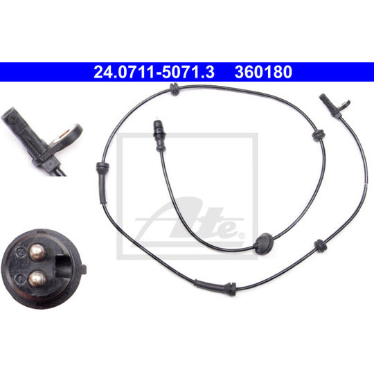 24.0711-5071.3 Sensor, wheel speed