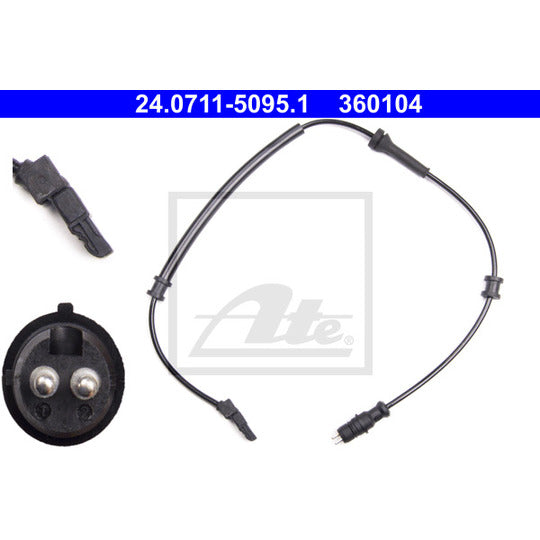 24.0711-5095.1 Sensor, wheel speed