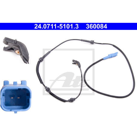 24.0711-5101.3 Sensor, wheel speed