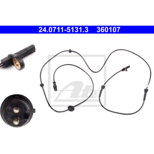 24.0711-5131.3 Sensor, wheel speed