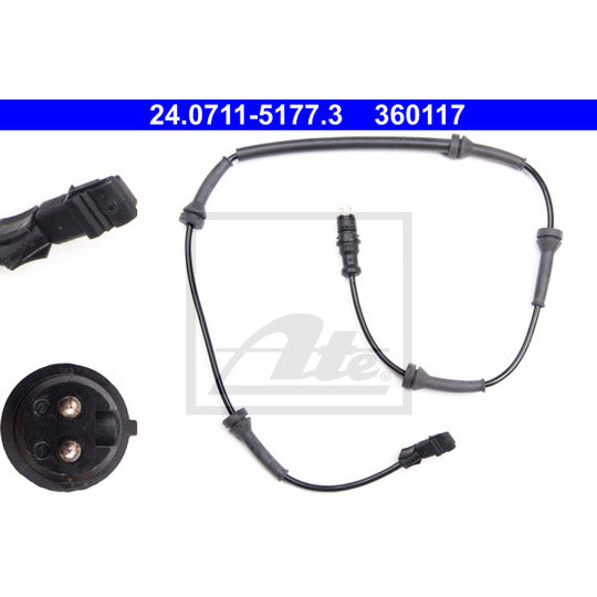 24.0711-5177.3 Sensor, wheel speed
