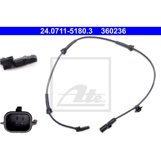24.0711-5180.3 Sensor, wheel speed