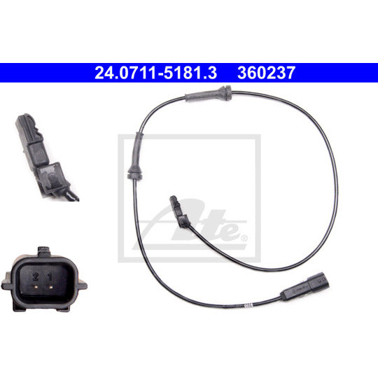 24.0711-5181.3 Sensor, wheel speed
