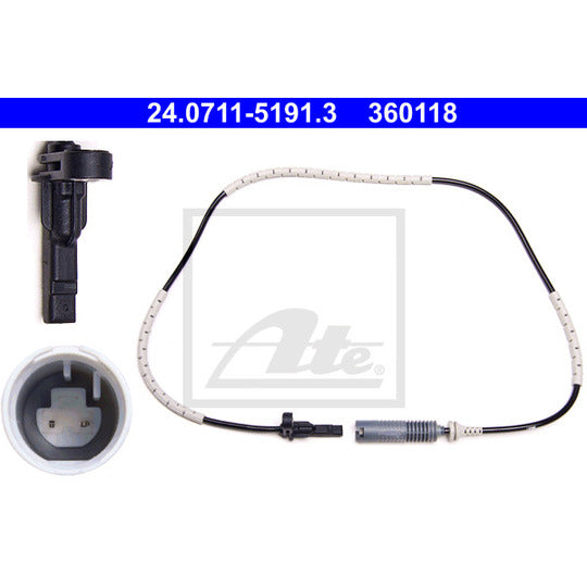 24.0711-5191.3 Sensor, wheel speed