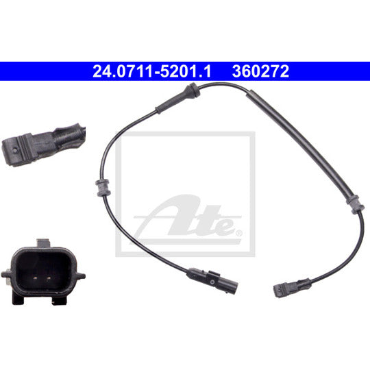 24.0711-5201.1 Sensor, wheel speed