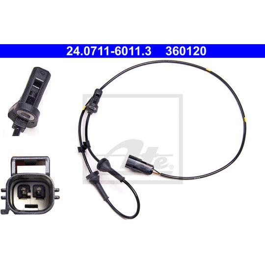 24.0711-6011.3 Sensor, wheel speed