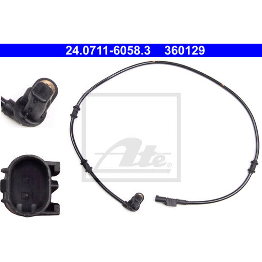 24.0711-6058.3 Sensor, wheel speed